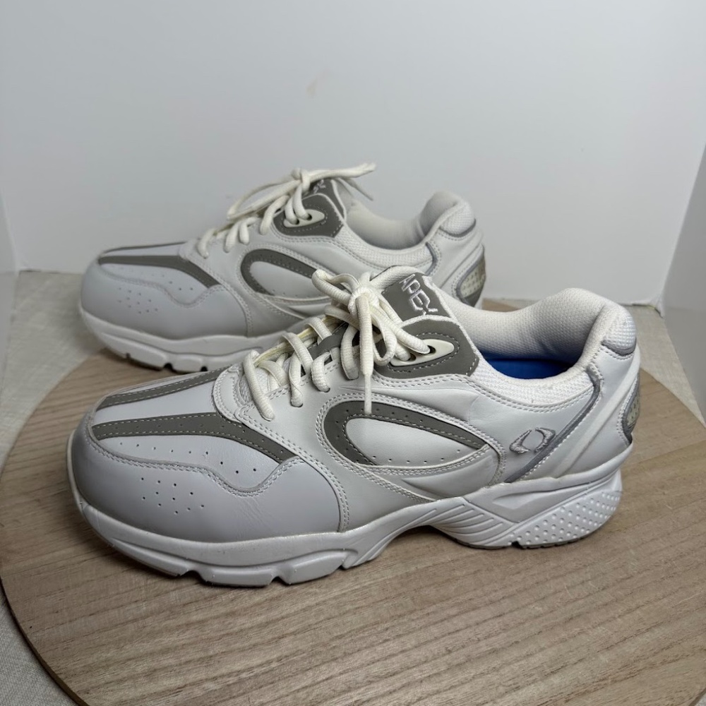 Apex Men’s Walking Shoes US 10.5 X-Wide White Gray NWOT Comfort - Picture 4 of 7